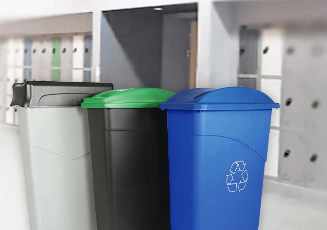 23 Gallon Slim Container - 23 Gallon (87 L) / Blue