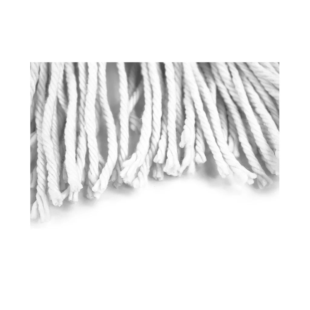 Syn-Pro® Synthetic Narrow Band Wet White Cut End Mop - 24 Oz / White / Case of 12