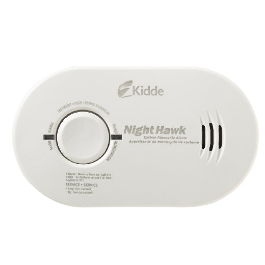 Kidde Nighthawk Carbon Monoxide (CO) Alarm – 3xAA Battery Operated (CSA Listed)