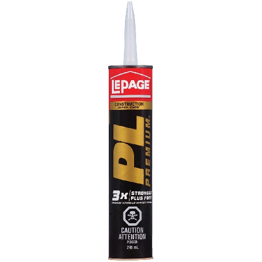 LePage PL Premium 3X Construction Adhesive (295 ml) - Box of 20