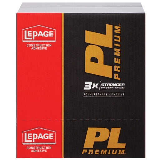 LePage PL Premium 3X Construction Adhesive (295 ml) - Box of 20