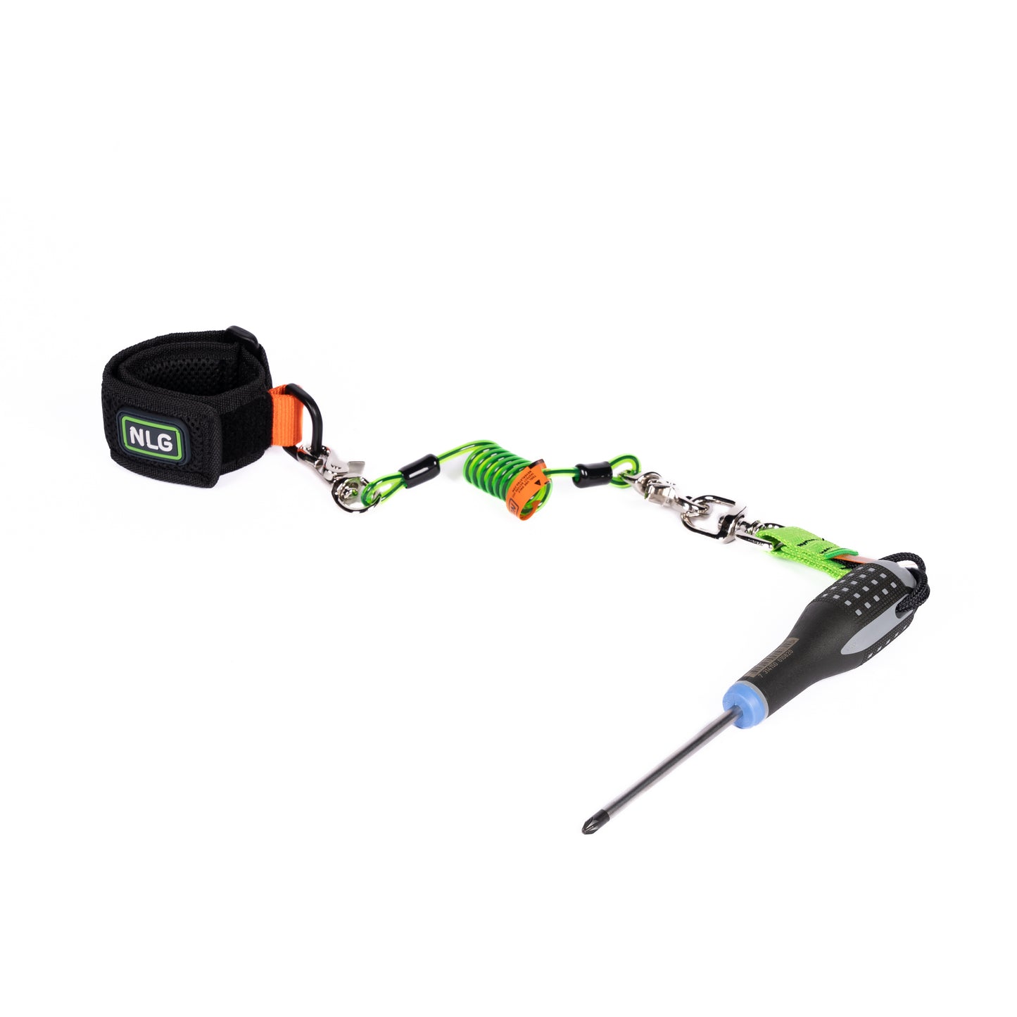 NLG Short Coil Tool Lanyard, Quick Clip™