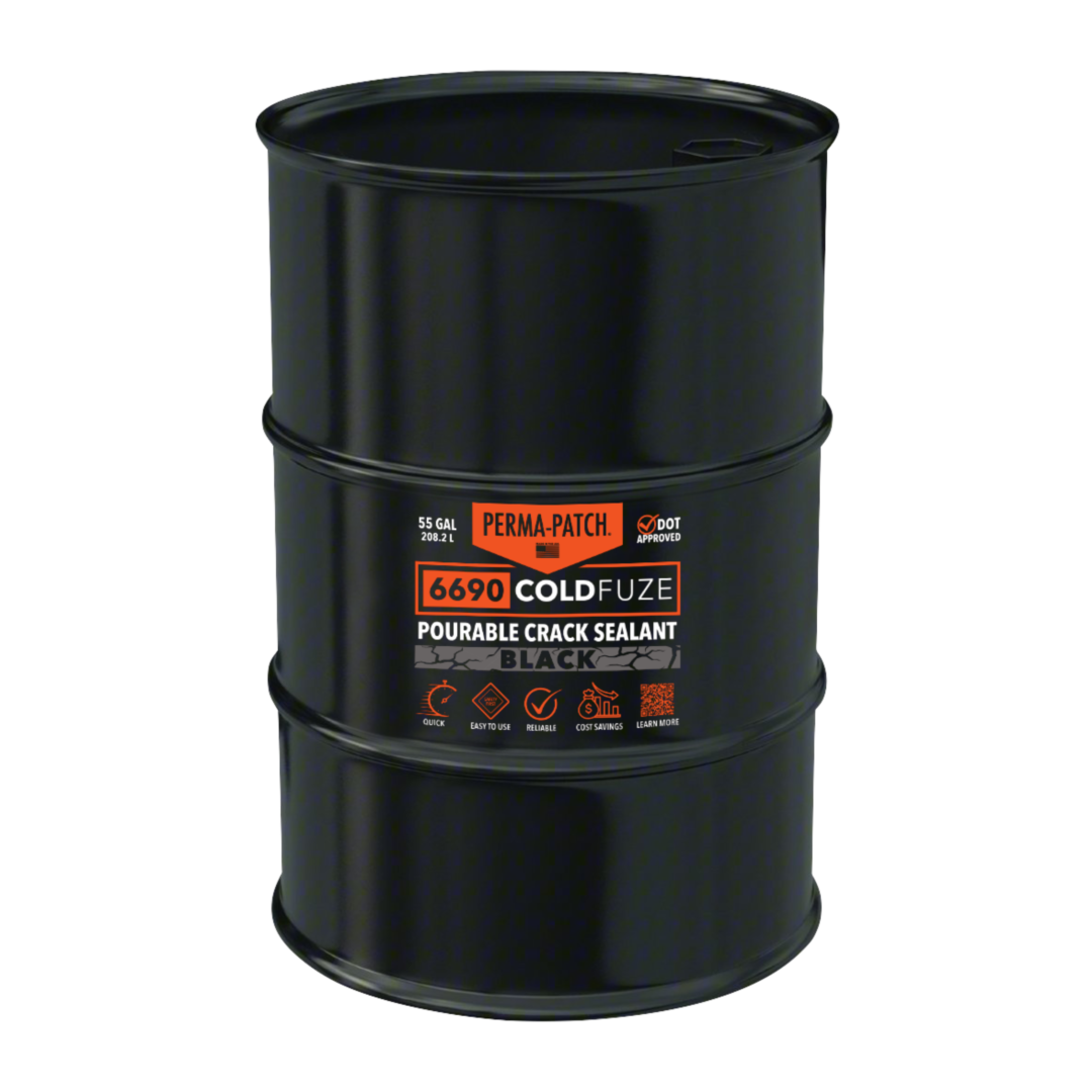 Perma-Patch 6690 ColdFuze Black – Cold Pour Asphalt Crack Sealant (ASTM D6690, Canada)