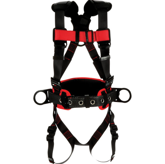 3M PROTECTA FALL PROTECTION Construction Harness, CSA Certified, Class AP, Large/Medium, 420 lbs. Capacity