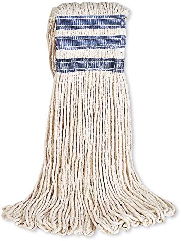 RUBBERMIAD All Pro Wet Mop, Cotton, 24 oz., Loop Style