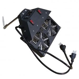 Universal Air Mover Attachable Heater