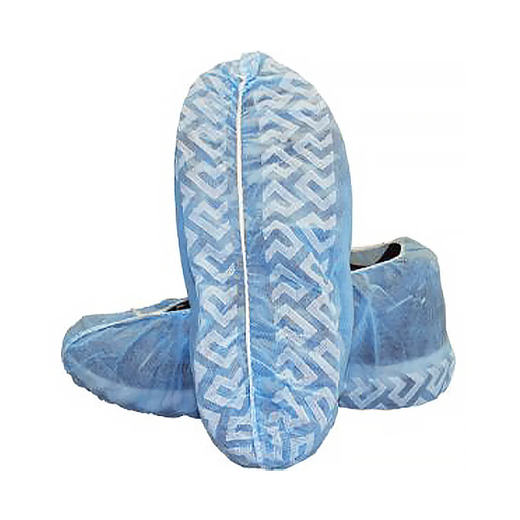 Skid Resistant Shoe Covers - Large / Blue / 3 Packs of 100