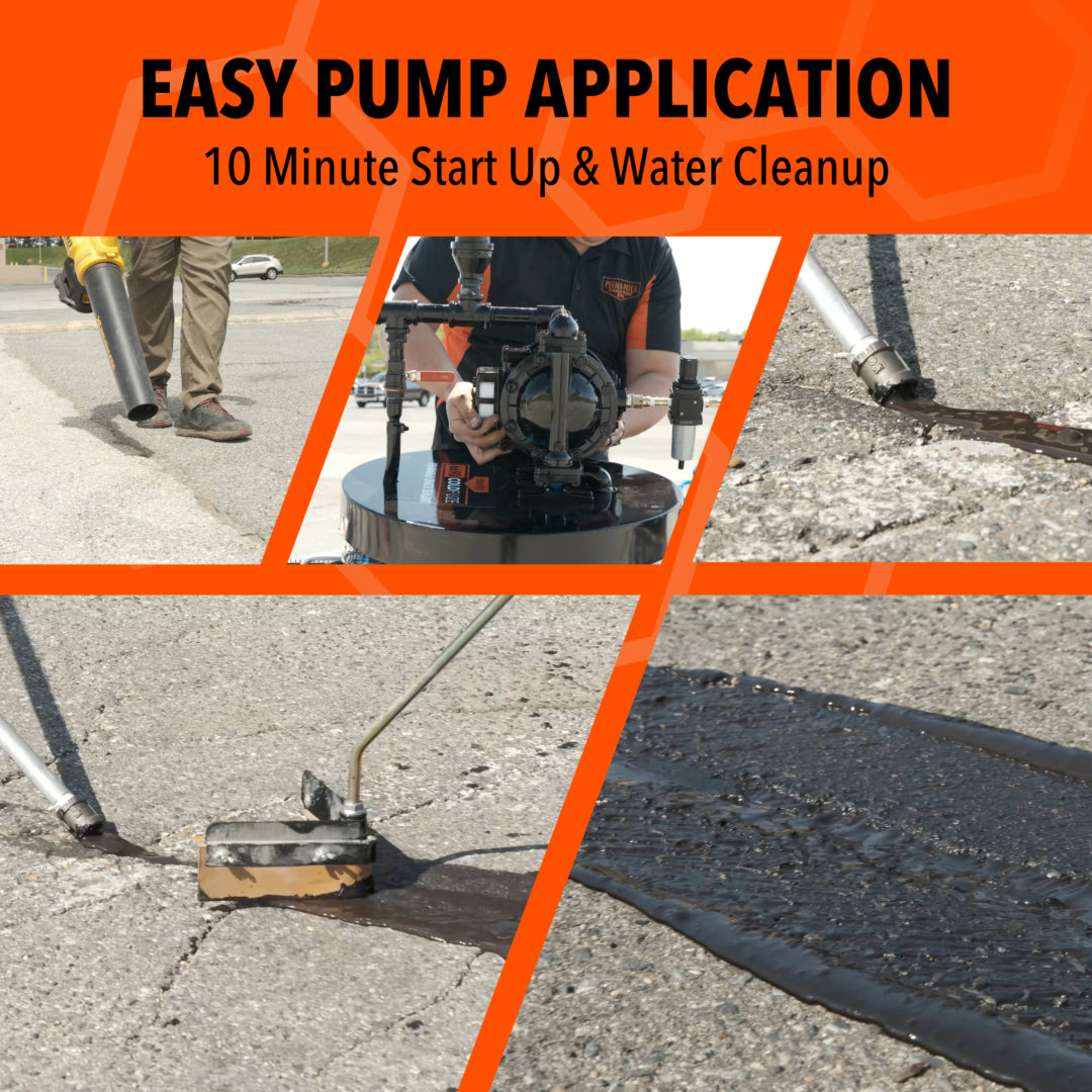 Perma-Patch 6690 ColdFuze Black – Cold Pour Asphalt Crack Sealant (ASTM D6690, Canada)