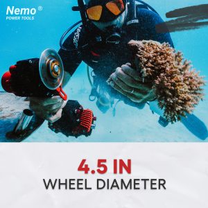 Nemo Waterproof Angle Grinder - 50M V2