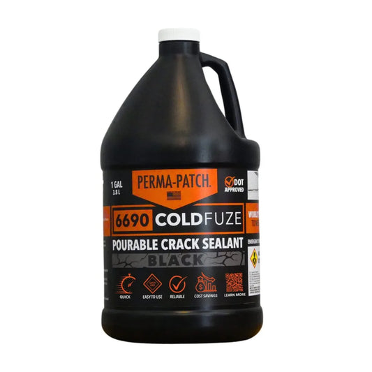 Perma-Patch 6690 ColdFuze Black – Cold Pour Asphalt Crack Sealant (ASTM D6690, Canada)
