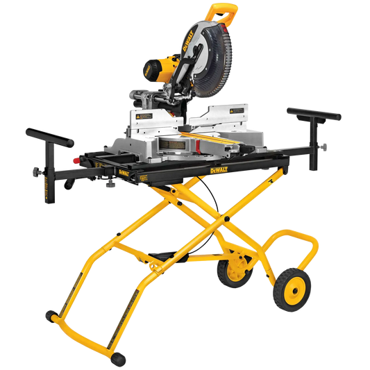 DEWALT DWS780RST 12 in. Double-Bevel Sliding Compound Mitre Saw + DWX726 Rolling Stand