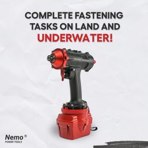 NEMO Impact Driver - 50M | Underwater Cordless Impact Driver