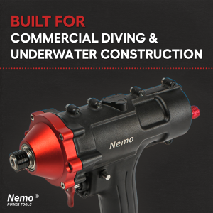 NEMO Impact Driver - 50M | Underwater Cordless Impact Driver
