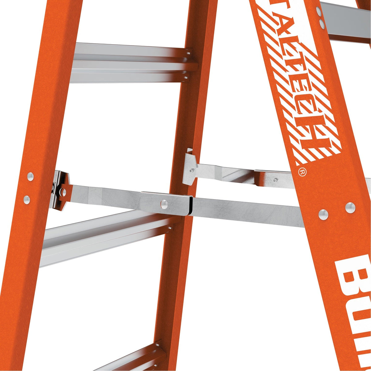 VD736 reinforced fiberglass legs and spreaders