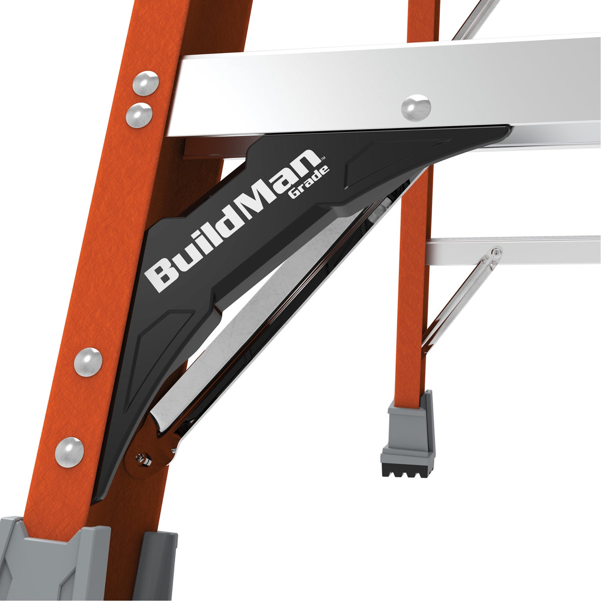 BuildMan SafeSpace shared brace detail