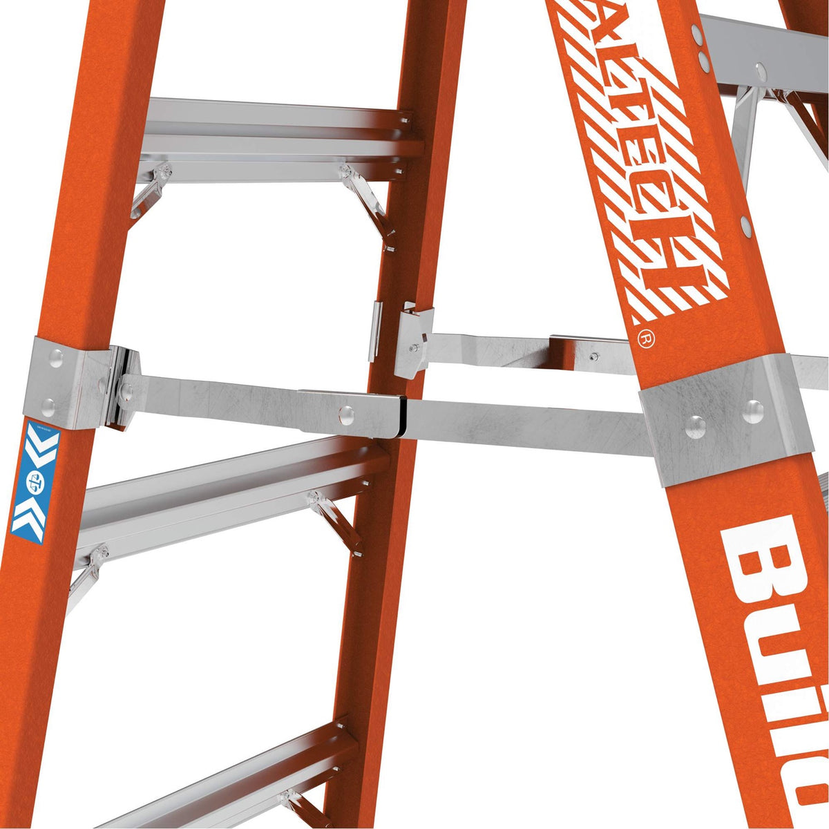 MetalTech BuildMan 8 ft ladder spreader brace