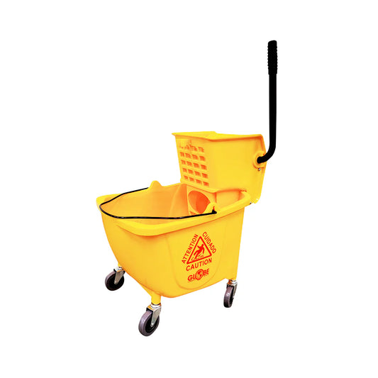 Side Press Buckets And Wringers - 35 Qt / 35 Qt Yellow