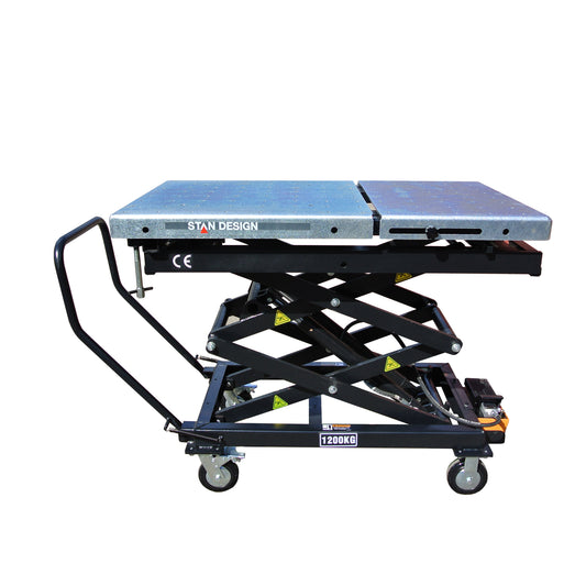 Stan Design TA2600 Engine Transmission/EV Battery Hydraulic Lift Table - 2600 lb capacity