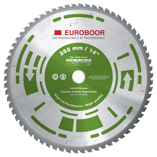 EUROBOOR Saw Blade 355 mm 66T M  -  130.355/66M