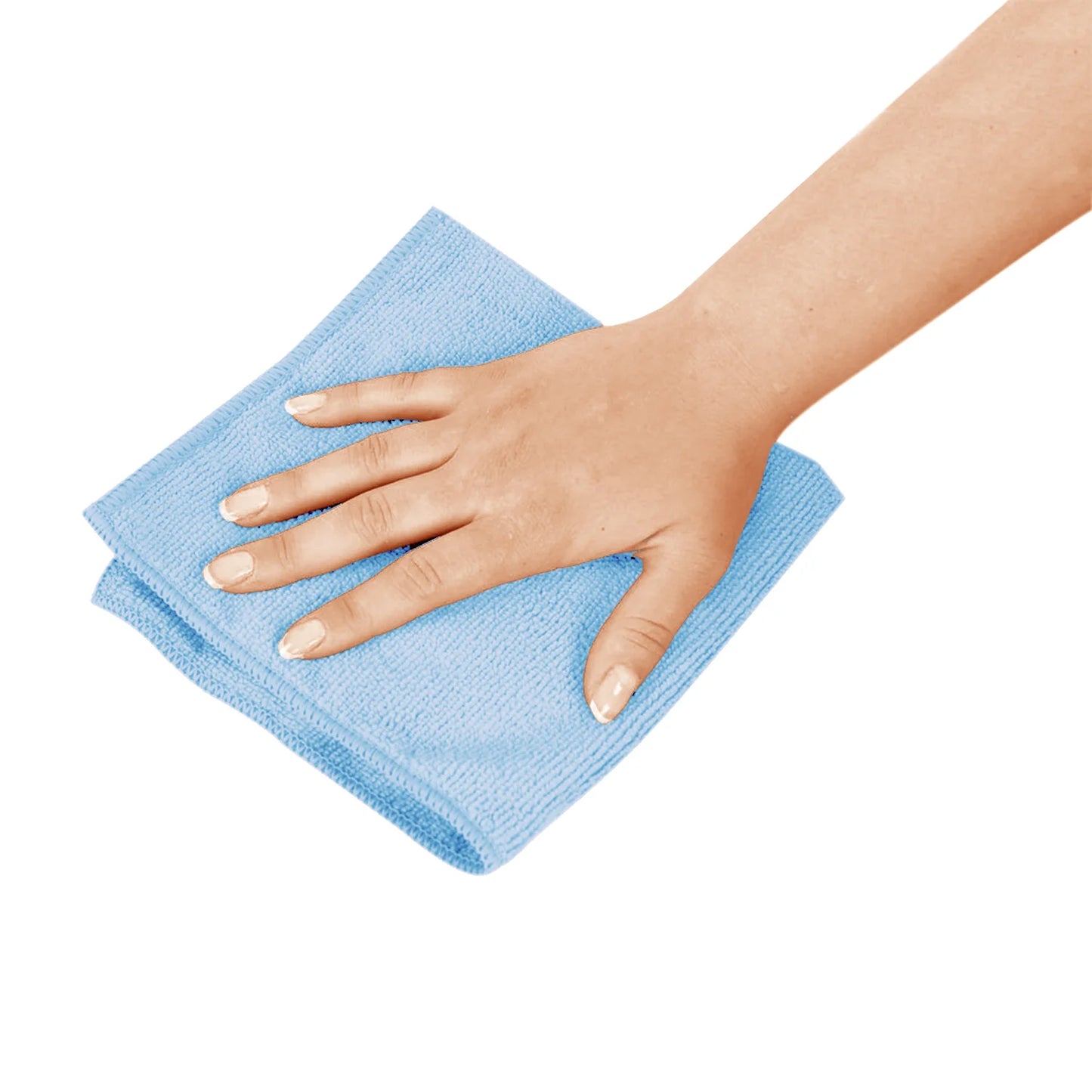 Microfiber Cloths / 240 GSM / 16"L X 16"W / Blue / 20 Packs of 10