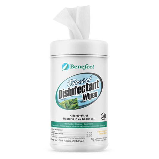 Benefect® Botanical Disinfectant Wipes (170 count/container) 6 Pack