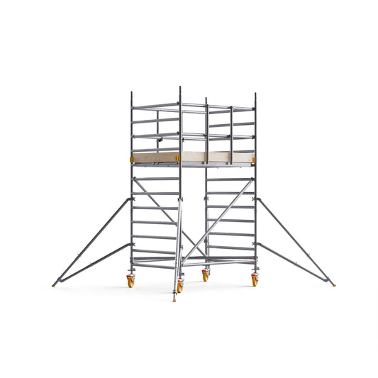 Custers HANDY Mobile Guard — 130 cm Wide × 6 ft Platforms; representative photograph
