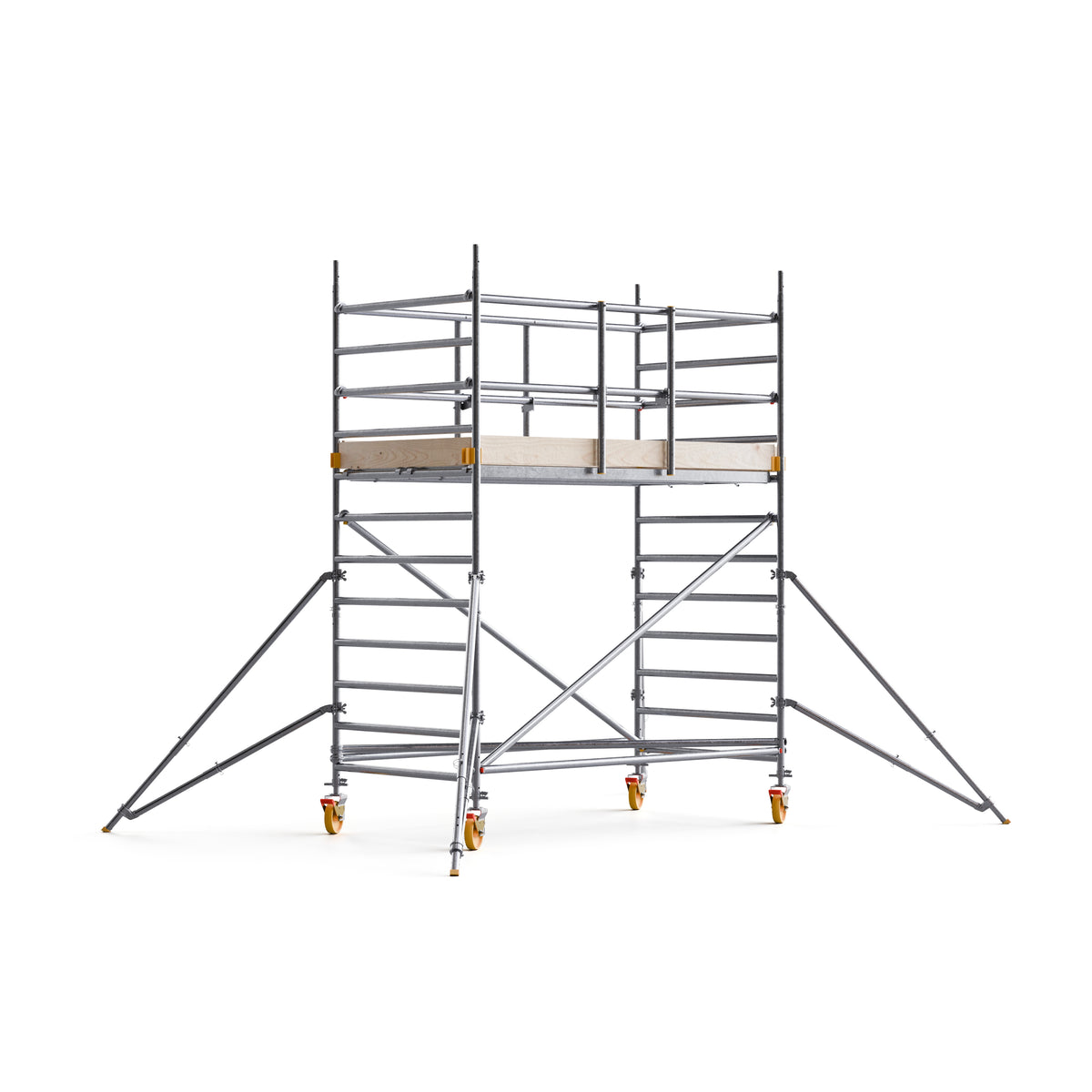 Custers HANDY Mobile Guard — 130 cm Wide × 8 ft Platforms; representative photograph