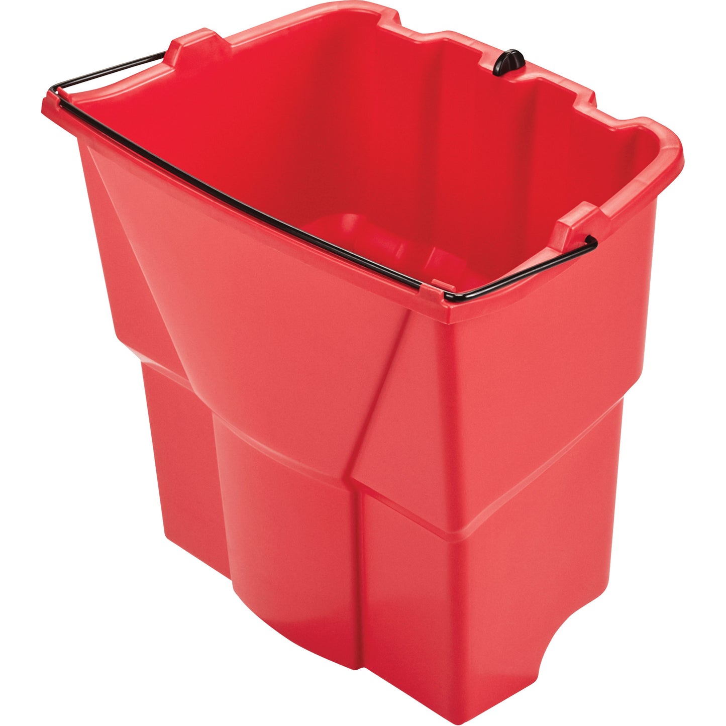 RUBBERMAID Wavebrake® Optional Dirty Water Bucket, 4.5 US Gal. (18 qt.) Capacity, Red