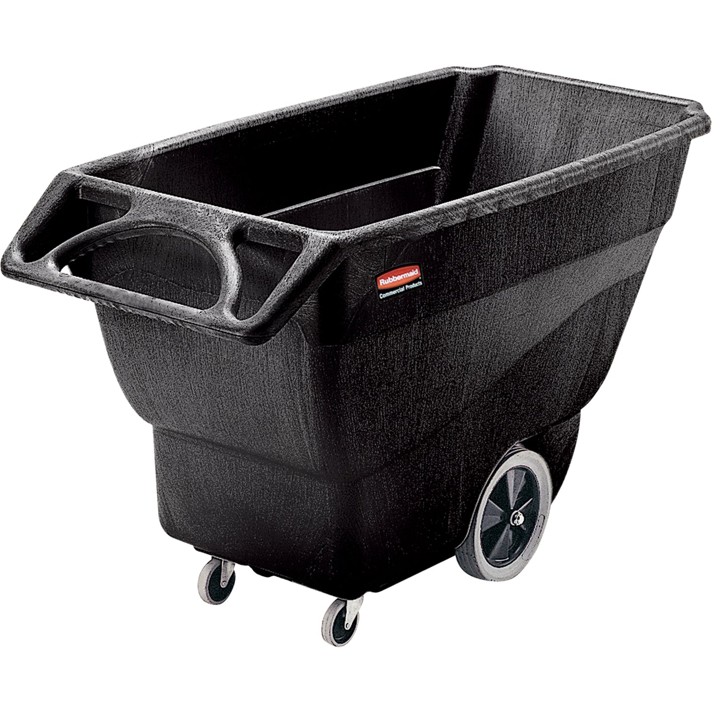 RUBBERMAID Tilt Truck, Structural Foam, 1/2 cu. yd., 450 lbs. Load Capacity