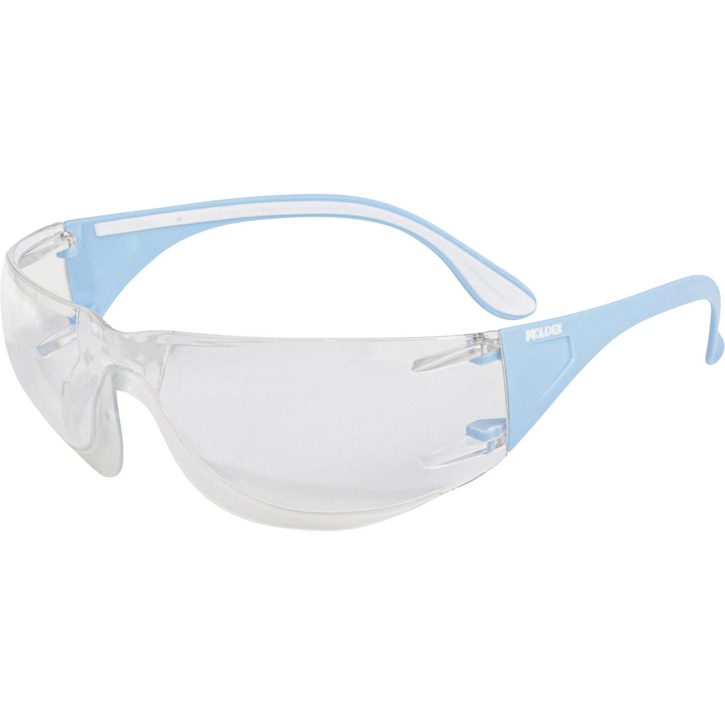 MOLDEX Adapt Safety Glasses, Clear Lens, Anti-Fog/Anti-Scratch Coating, ANSI Z87+/CSA Z94.3