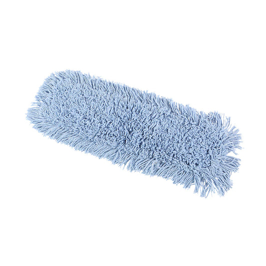 Pro-Stat® Blue Tie-On Dust Mop Head - 24"L X 5"W / Blue