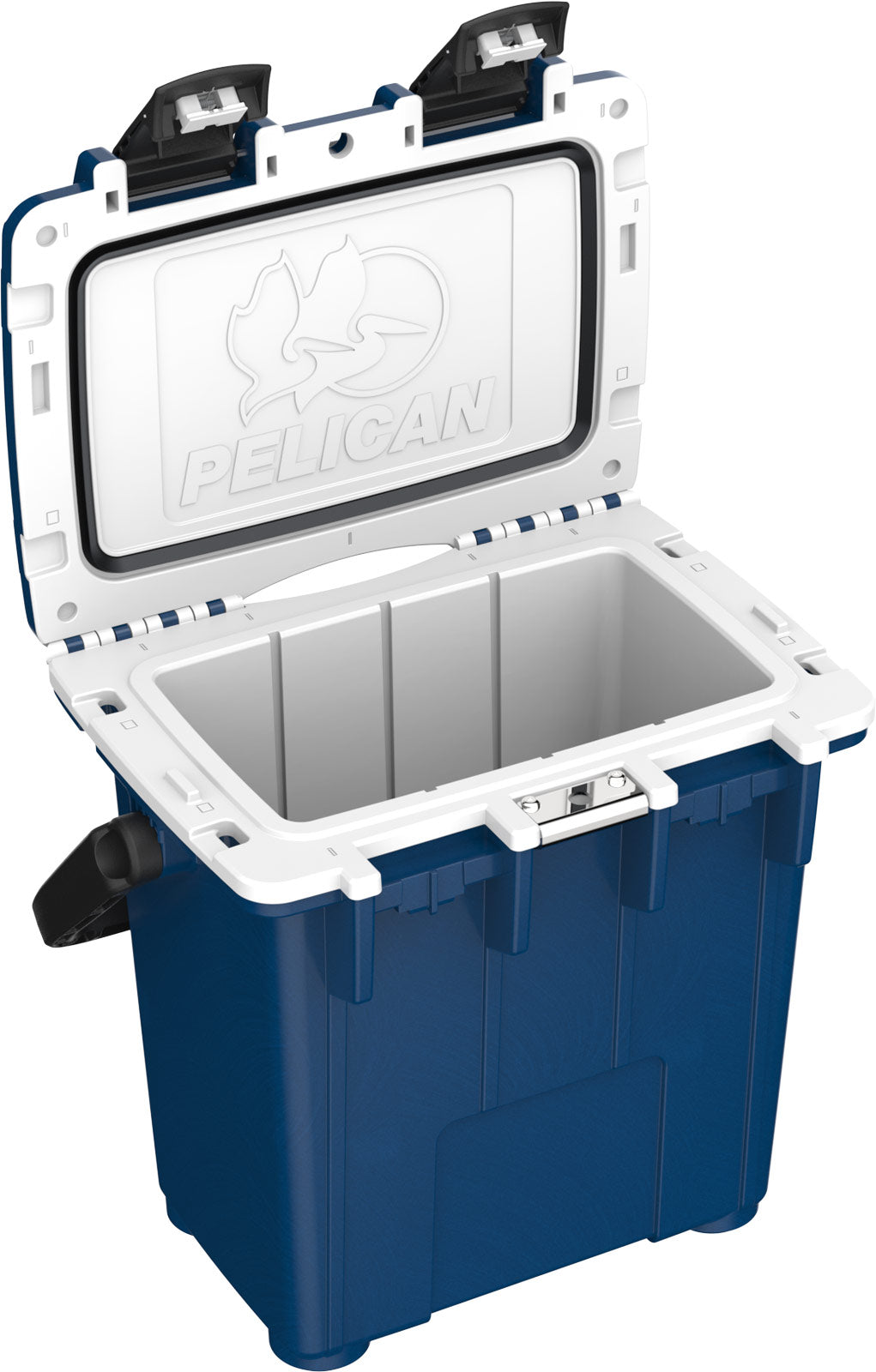 Pelican 20 QT cooler in Midnight Blue / White