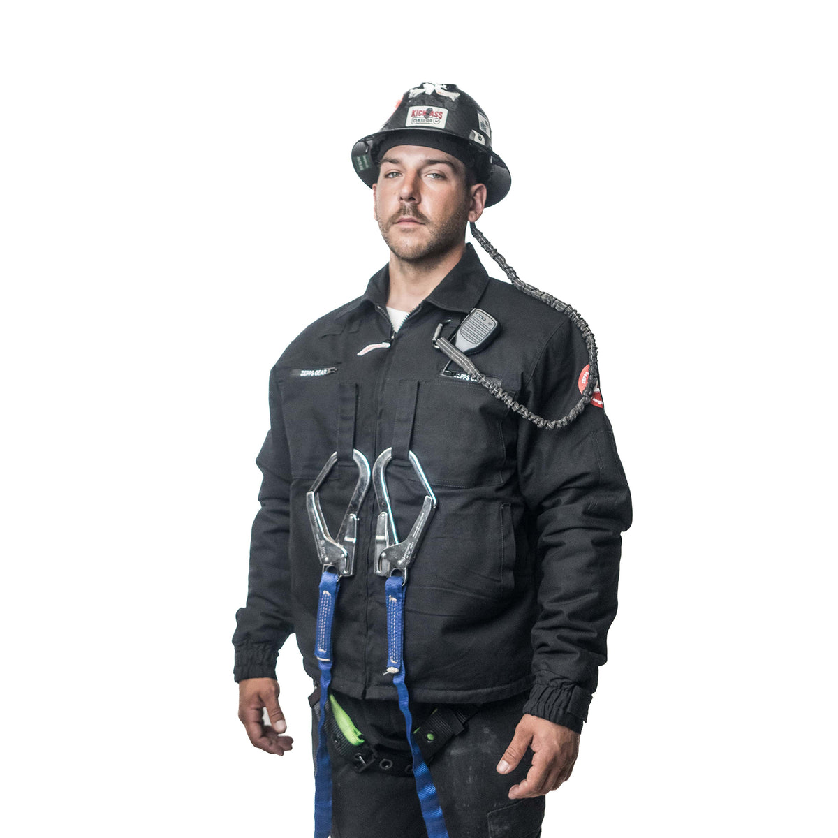 Zepps Gear men's black comfort jacket