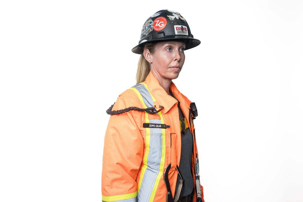 Zepps Gear women's orange jacket