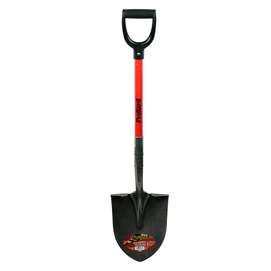 Shovel Round Point 41-1/2" X 10-1/4" Blade Fibreglass D-Handle