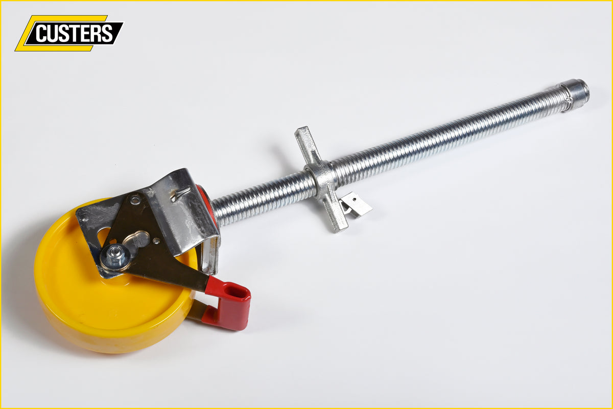 Caster Jack Custers 8” Jack + Swivel Locking Casters - Synthetic Yellow – Arclight ...
